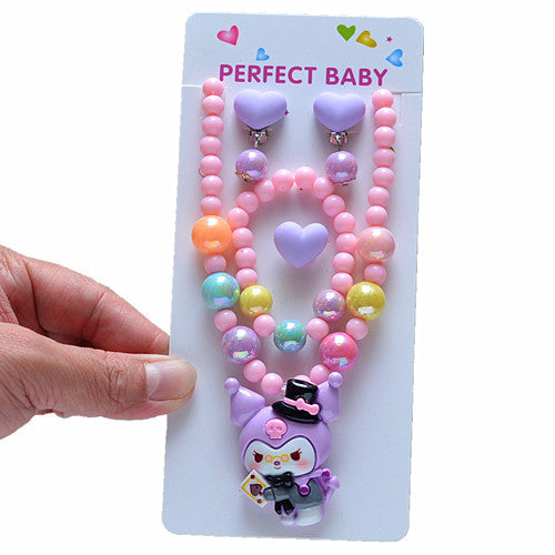 Wholesale Children' s Cartoon Cute Beaded Necklace
