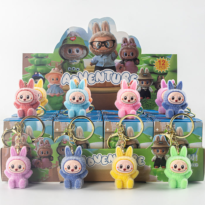 Wholesale Crown flocking ornaments doll children' s toy blind box