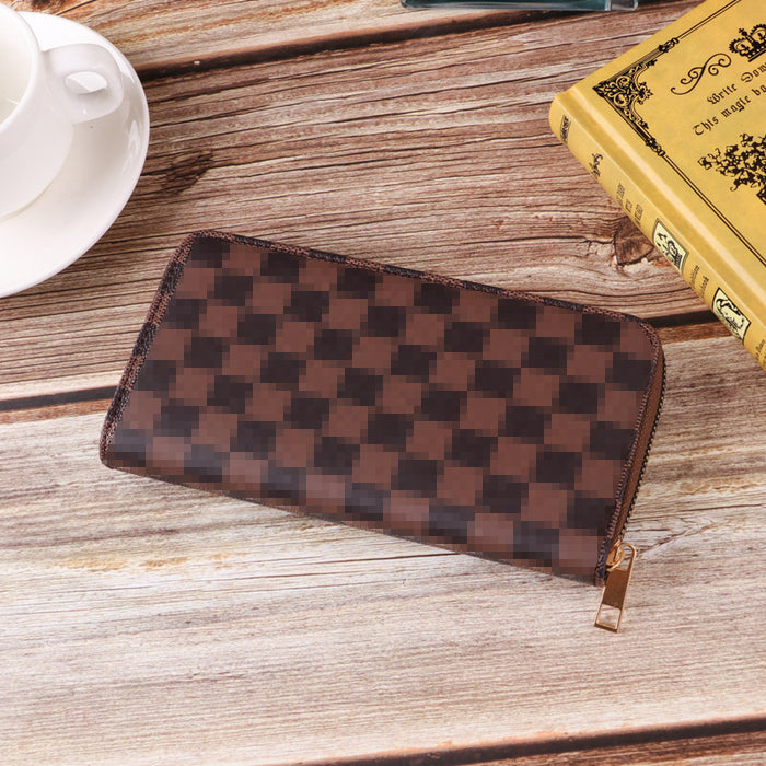 Wholesale Multi -card Slot Retro Ancient Zipper Wallet JDC-WT-Enfa004