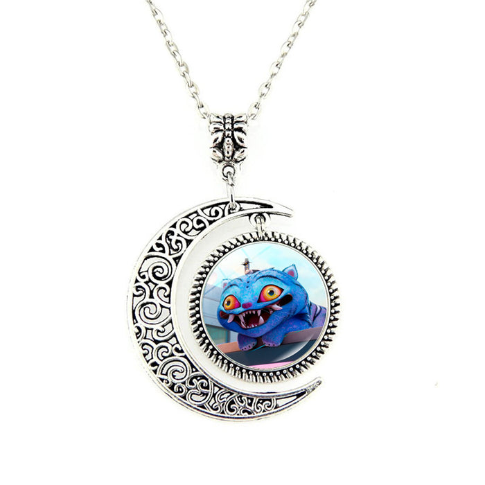 Wholesale Anime Cartoon Sweater Chain Necklace