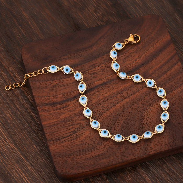 Wholesale Devil Eye element bead bracelet