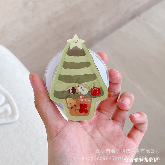 Wholesale Christmas Niche  Airbag Mobile Phone stand