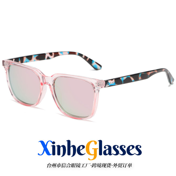 Wholesale Polarized s Square Sunglasses with Rivet Accents