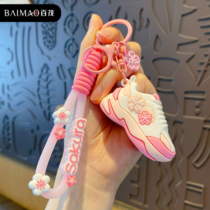 Wholesale Drip glue keychain pendant cartoon cute doll exquisite backpack drip glue keychain decoration