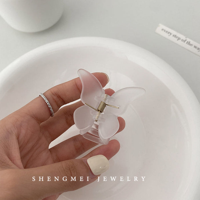 Wholesale Small Grab Clip Double Layer Butterfly Hairpin Bangs Top Clip Headwear