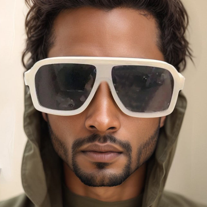 Wholesale Large frame toad glasses, fashionable pilot sunglasses, personalized sunshade sunglasses