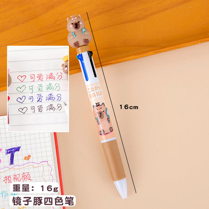 Wholesale Ballpoint Pen Student Stationery Prize Gift Christmas Gift Award Christmas Reindeer Multicolor