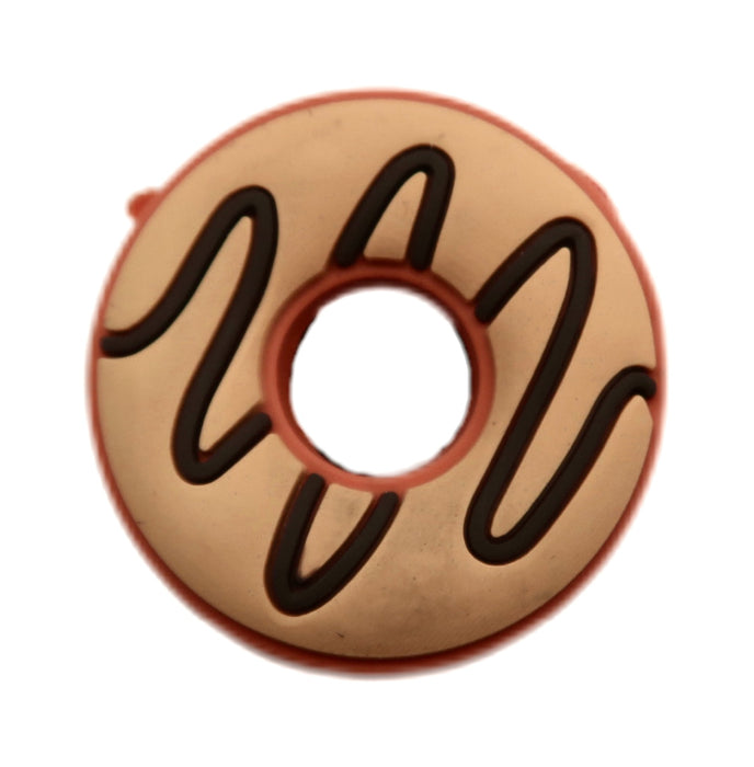 Wholesale Doughnut hole shoe flower shoe buckle PVC soft rubber shoe flower DIY accessory decoration buckle shoelace buckle in stock