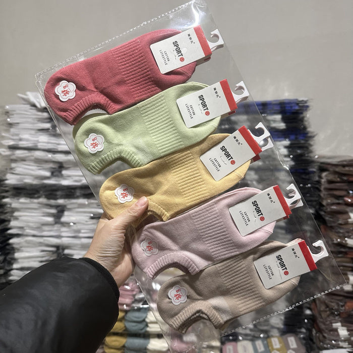 Wholesale Short socks, colorful breathable sports socks, low cut socks, running socks