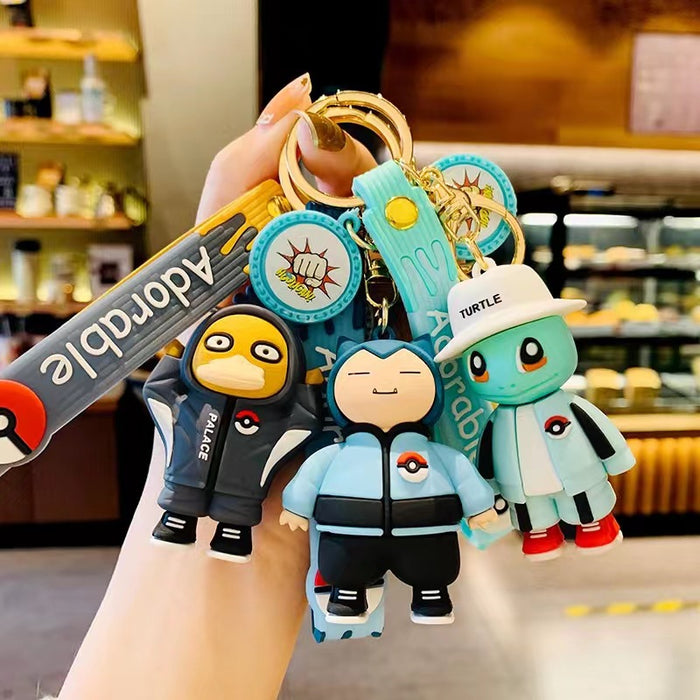 Wholesale Cartoon keychain, key pendant, car bag, key ornament
