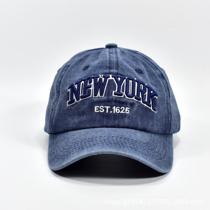Wholesale Washed Cotton Hat Embroidered Outdoor Baseball Cap