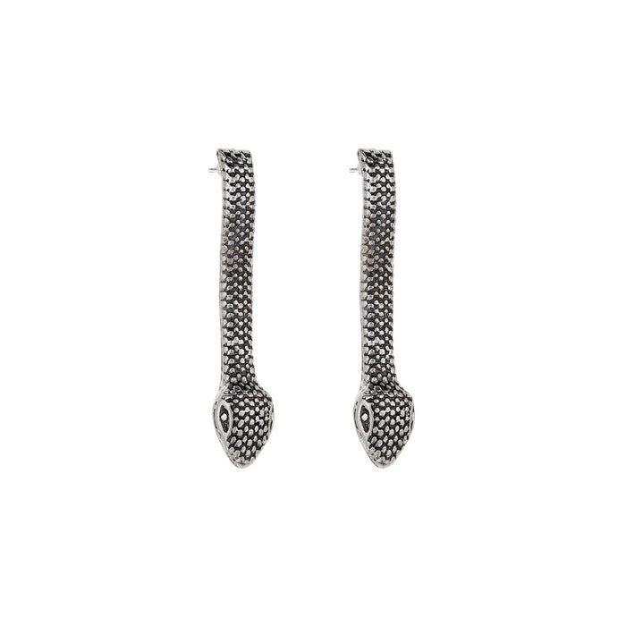 Wholesale  Earrings Collar Skull Bones  Snake Gothic Dark Style Retro Fashion