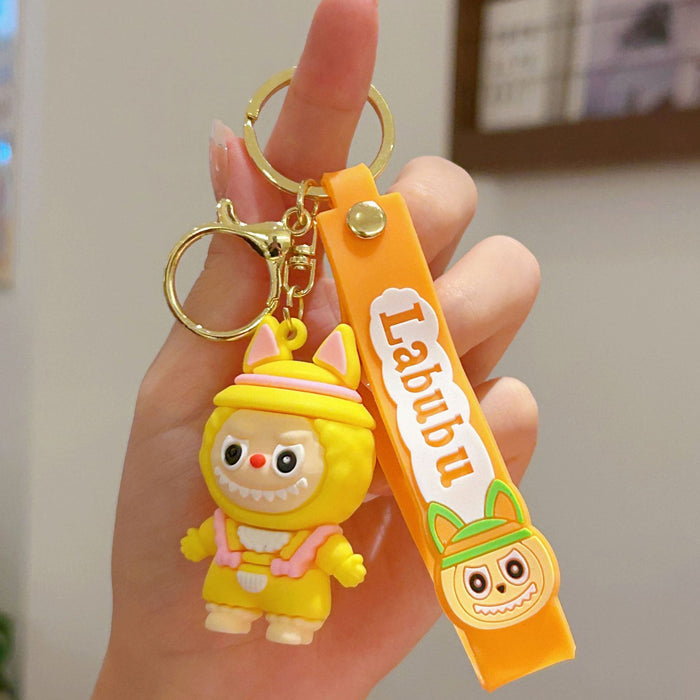 Wholesale Little Sheep Keychain Silicone Doll Pendant Keychain Accessory Small Gift Hanging Ornament