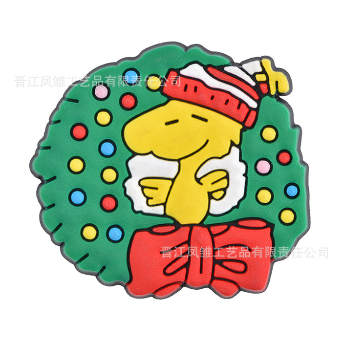 Wholesale 50pcs Christmas Shoes Charms  soft rubber shoes accessories decoration