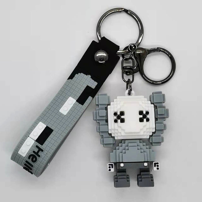 Wholesale cartoon  bear doll keychain pendant bag car key chain accessories gift