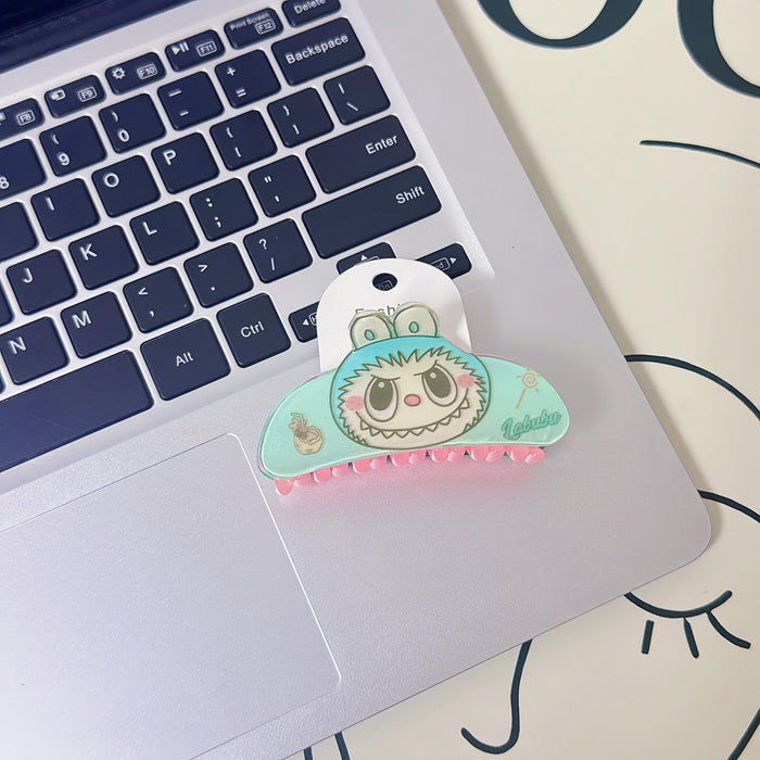 Wholesale Cartoon print kids'  hair clips available in a variety of colors