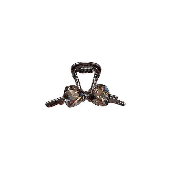 Wholesale bow rhinestone small gripper side Princess clip headdress