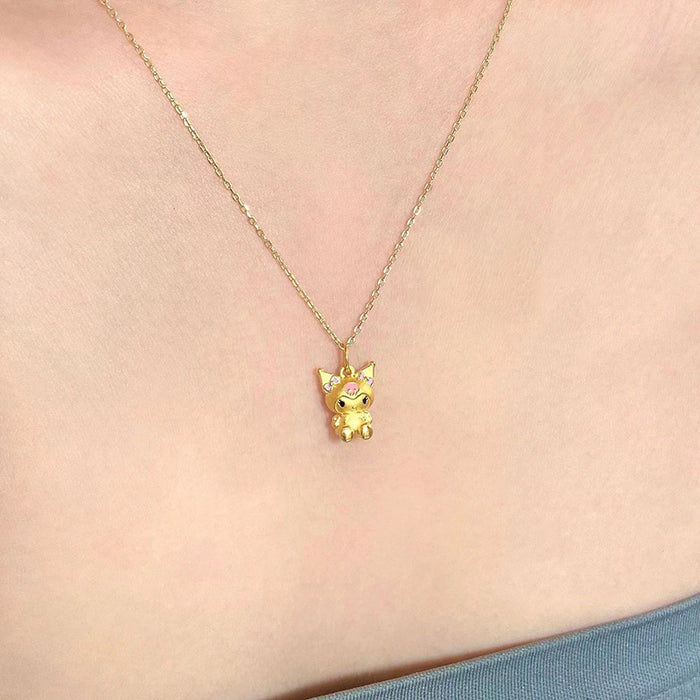 Wholesale  cartoon doll necklace  student clavicle chain female