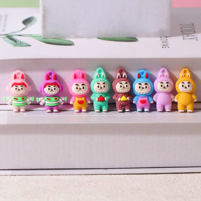 Wholesale Couple Cartoon Backpack Keychain