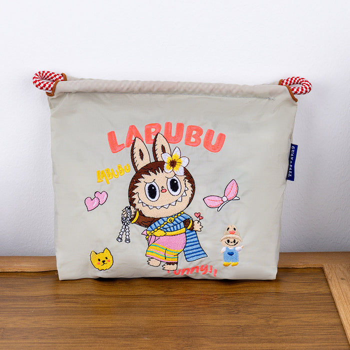 Wholesale Needle Embroidered Donut Mini Bag Mini Shoulder Crossbody Bag Handbag Canvas Bag