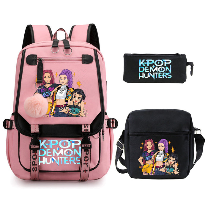 Wholesale Printed Children' s Fashion Backpack,  Large Capacity  Casual School Bag