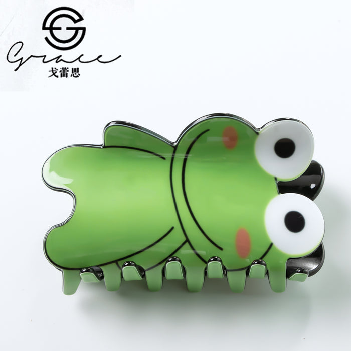 Wholesale Frog hairpin rabbit jewelry bear cartoon cute grip clip