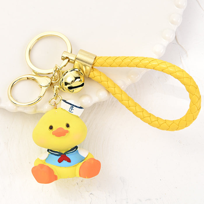 Wholesale Creative Resin Keychain Cute Car Pendant Bag Boutique Pendant