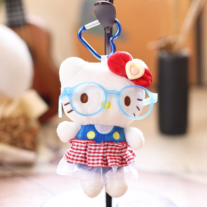 Wholesale Cute plush cartoon character keychain