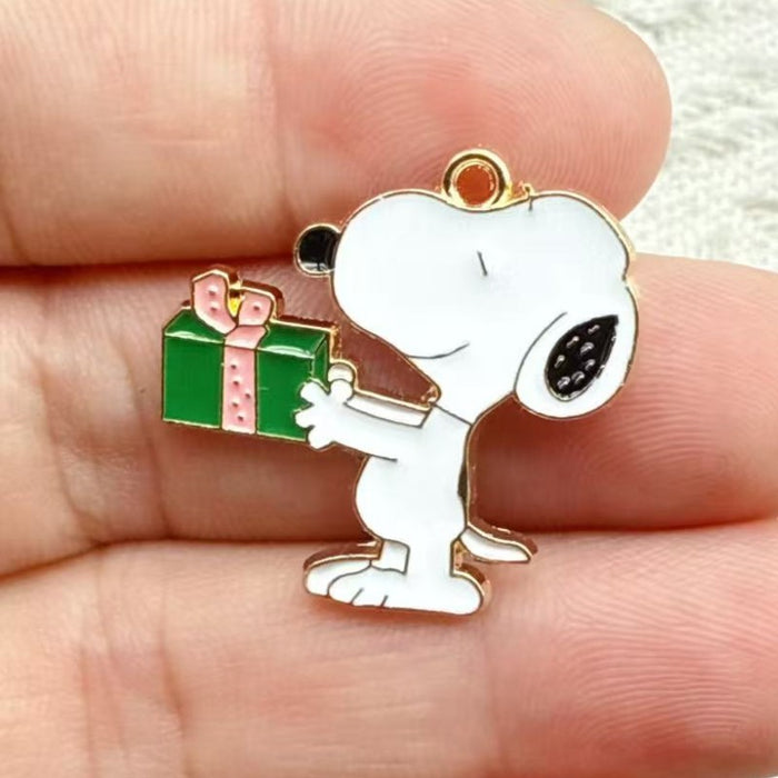 Wholesale 10 PCS Cute and able cartoon-style alloy enamel DIY Charms