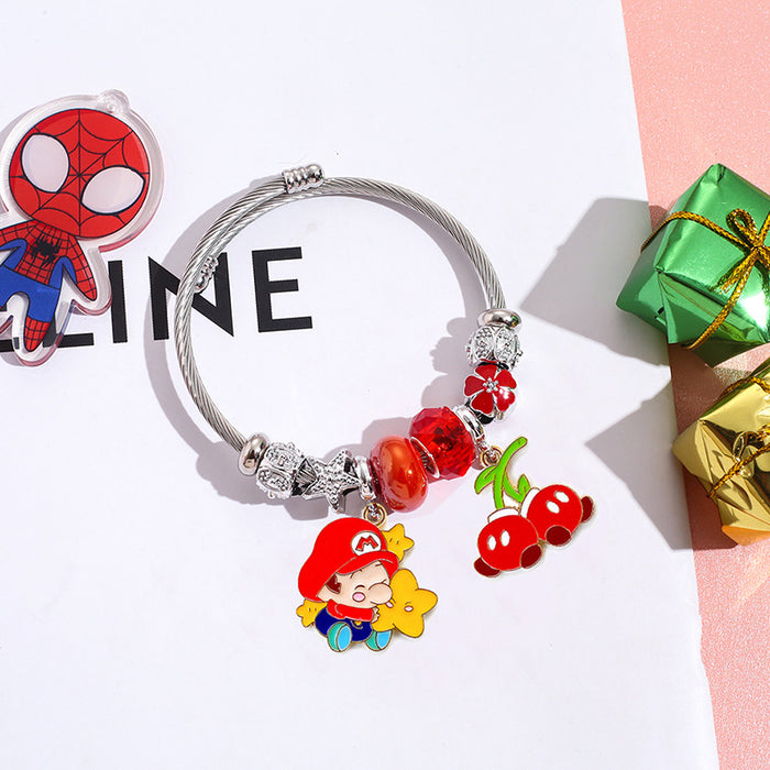 Wholesale Stainless Steel Adjustable Bracelet Women' s Fashion Accessory Gift MOQ≥2