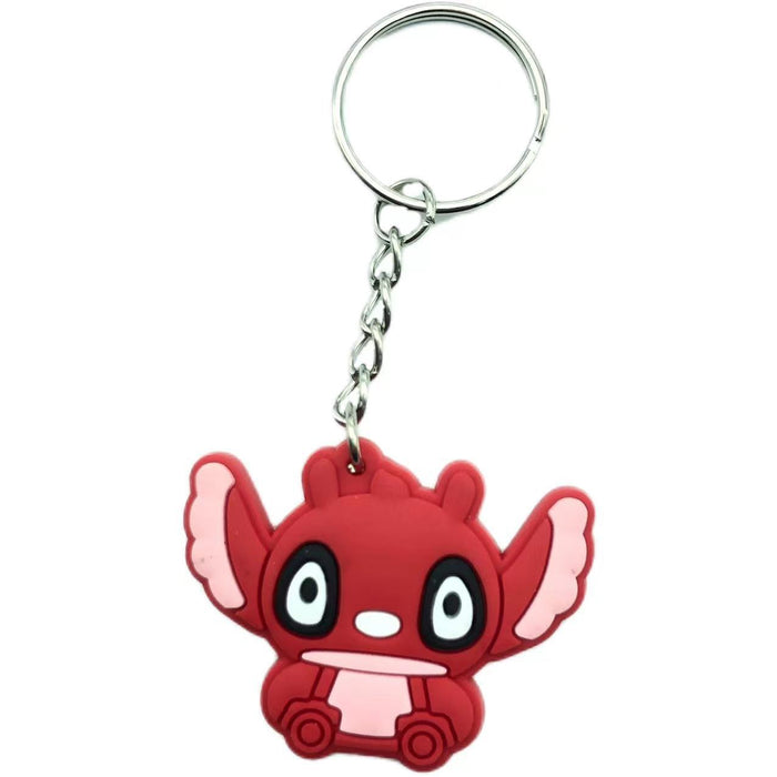 Wholesale 10pcs Keychain ornaments PVC Sun Man key pendant schoolbag decoration