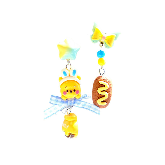 Wholesale Cartoon Cute Asymmetric Earrings