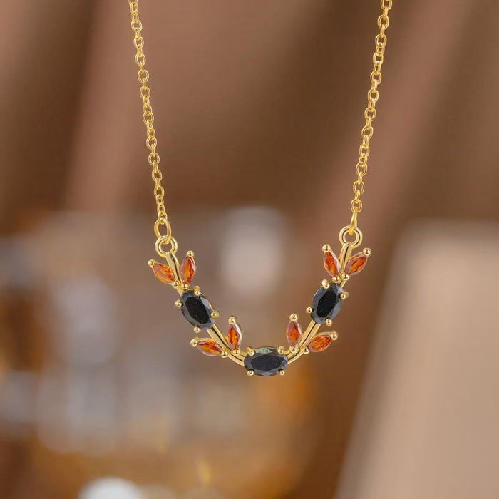 Wholesale Zircon Niche Versatile Clavicle Choker Necklace
