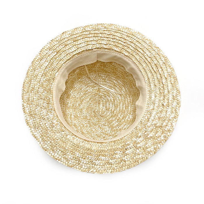 Wholesale Beach Straw Hat Straw Hat Sun Protection Hat Wide-Brimmed Sun Hat