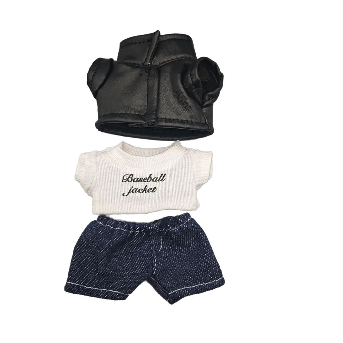 Wholesale Three-Piece Doll Clothes Macaron Dress-Up Doll Clothes for Dolls