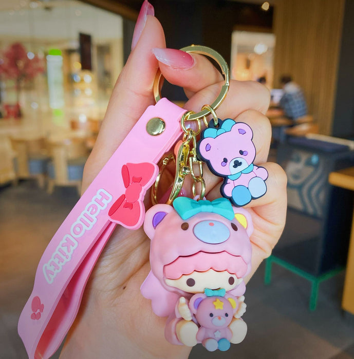 Wholesale Cartoon Doll Silicone Keychain JDC-KC-MingT059