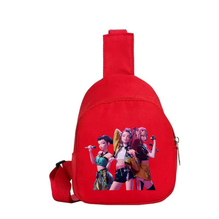 Wholesale   kpop Cute Anime Cartoon Print Shoulder Bags