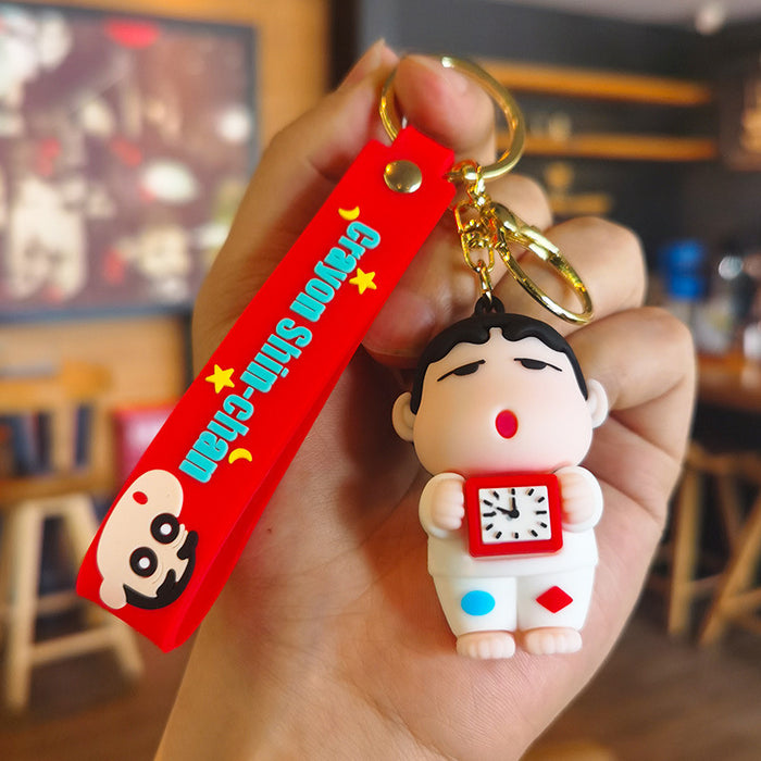 Wholesale Cartoon Silicone Doll Keychain JDC-KC-Tingm282