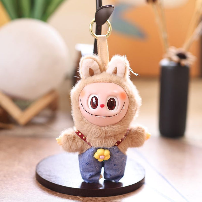 Wholesale Cute Vinyl Plush Rabbit Bag Pendant Keychain Doll Toy