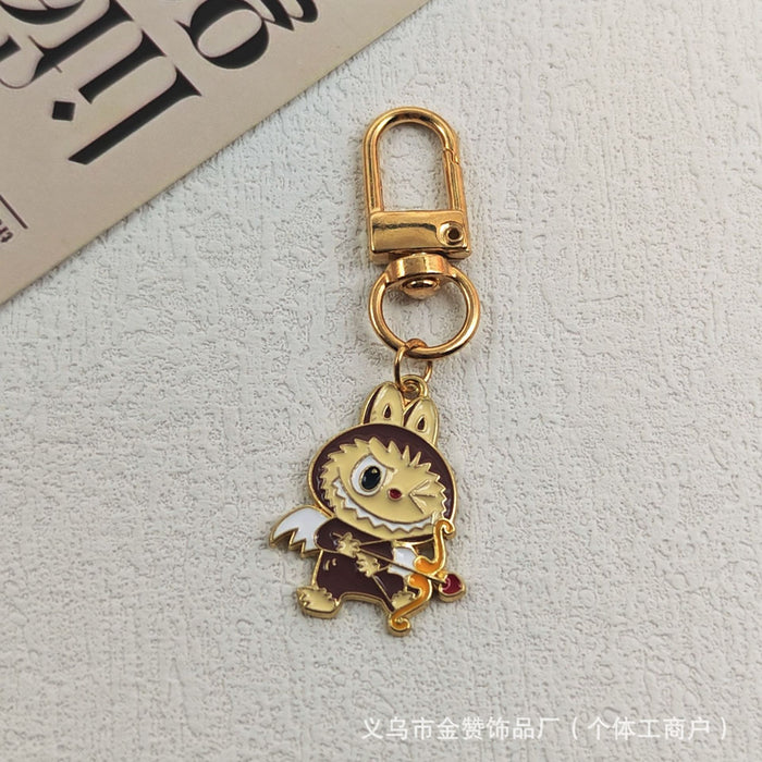 Wholesale Cartoon Couple Keychain Pendant Alloy Fashion Toy Bag Ornament Doll Cute Gift