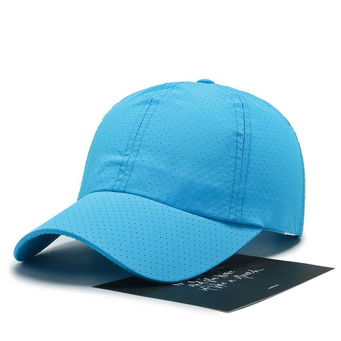 Wholesale Hat Men's Summer Thin Quick-drying Light Plate Cap Outdoor Breathable Baseball Cap Women