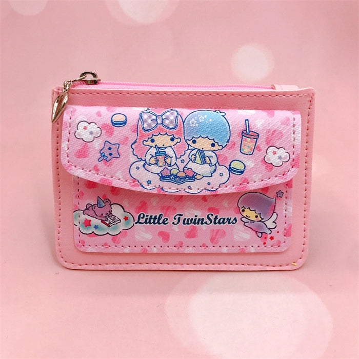 Wholesale PU Cartoon Casual Multi-card Slot Three-layer Wallet JDC-WT-YaLL009