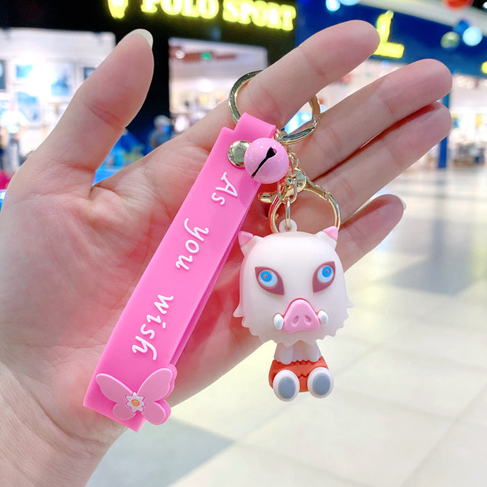 Wholesale Cartoon Doll Bag Pendant Car Key Chain Doll Machine Small Gift