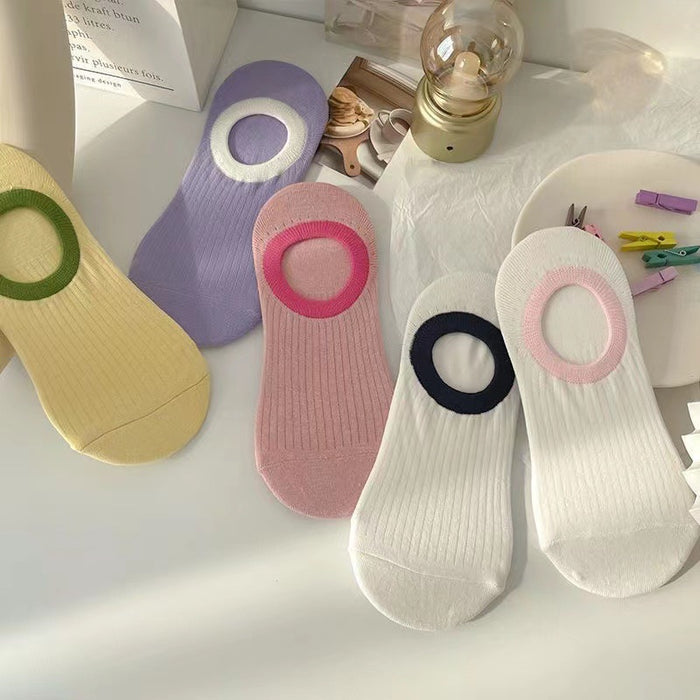 Wholesale Socks, boat socks, thin socks, no drop, breathable heel, shallow mouth, boneless short socks