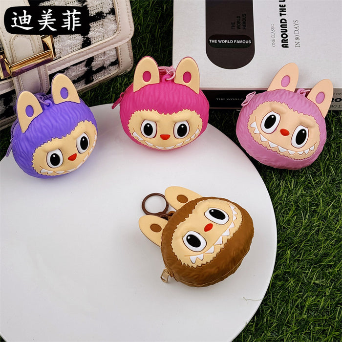 Wholesale Coin Purse Keychain Cartoon Doll Keychain Couple Pendant