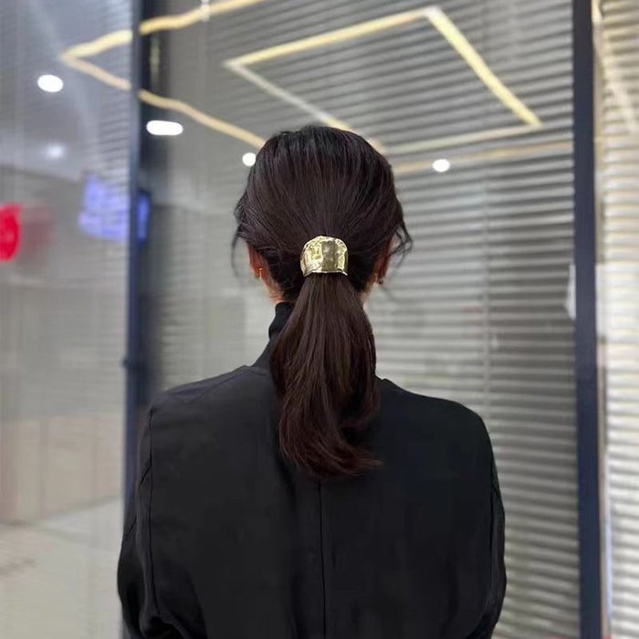 Wholesale Hairpin Headwear Bright Metallic Back Head Clip High-grade Women