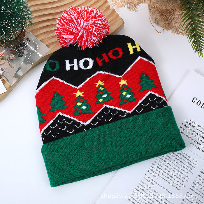 Wholesale Fashion Jacquard Woolen Hat Cold-Proof  Hat