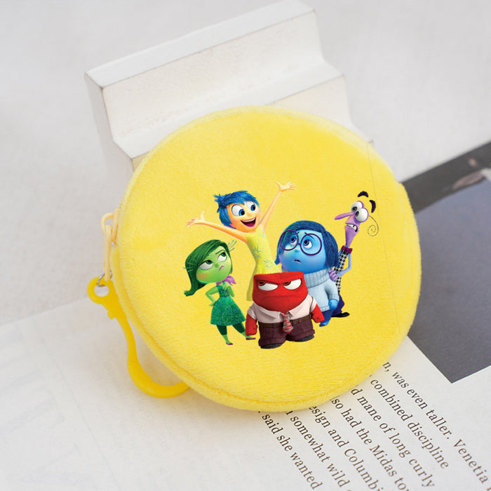 Wholesale Plush Cartoon Printed Coin Purse JDC-WT-WuDuomei002