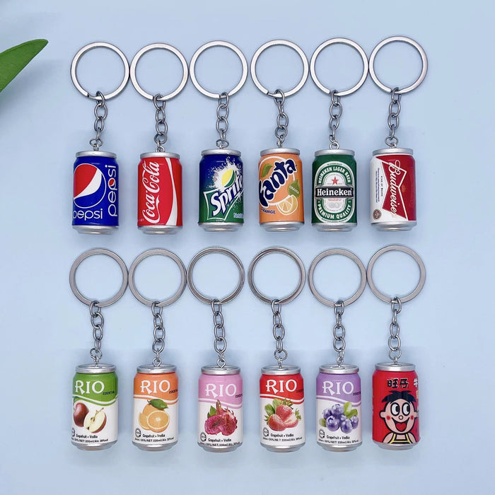 Wholesale Creative Can Series Keychains JDC-KC-JuShu021