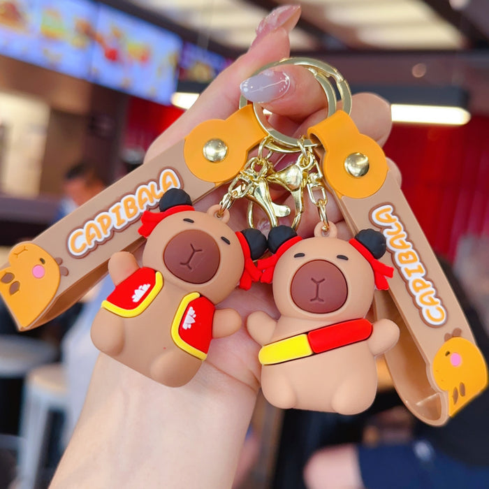 Wholesale Cute and creative 3D character keychain